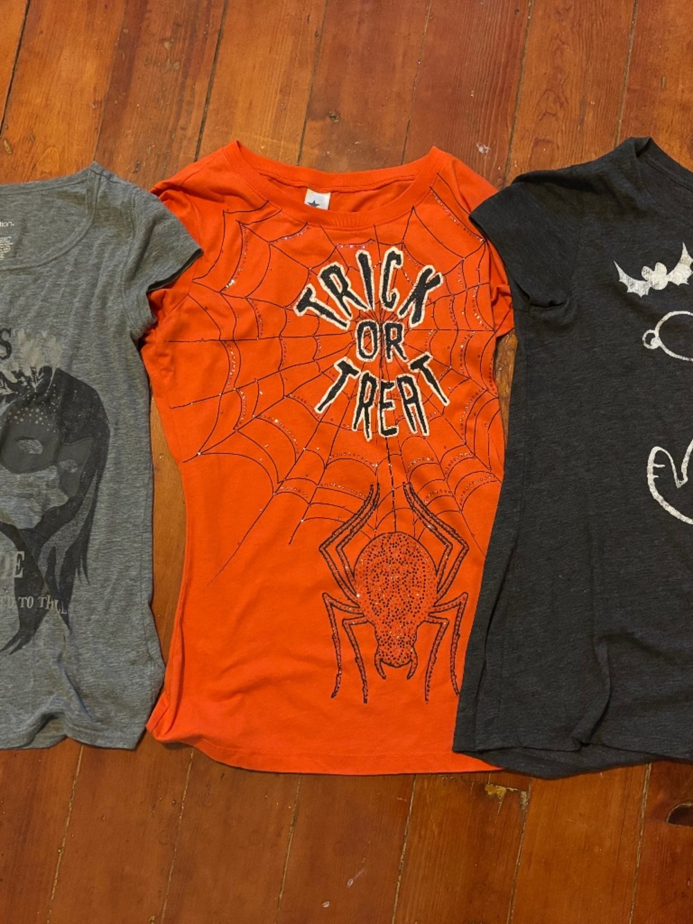 3 Halloween Shirts Included